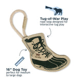 Natural Leather Boot 16"