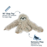 Plush Rope Body Sloth Toy 16"