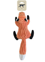 Plush Fox Squeaker Toy 12" - Moose Mountain Trading Co.