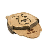 Natural Leather & Wool Bear - Moose Mountain Trading Co.