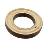 Natural Leather & Wool Ring - Moose Mountain Trading Co.