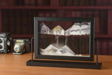 Window Black Moving Sand Art - Moose Mountain Trading Co.