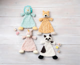 Darcy Dino Rattle Blankie - Moose Mountain Trading Co.