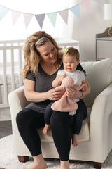 Finley Flamingo Rattle Blankie - Moose Mountain Trading Co.