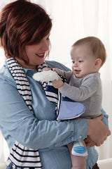 Mommy Activity Scarf Blue - Moose Mountain Trading Co.