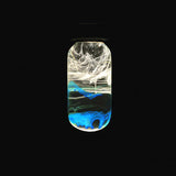 Blue Resin LED Light