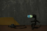 Blue Resin LED Light