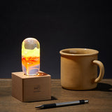 Flame Resin LED Light