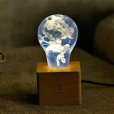 Blue Hydrangea LED Light