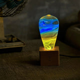 Fire Resin LED Light