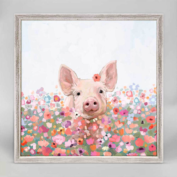 Wildflower Pig Art