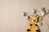 Tobias Tiger Rattle Blankie - Moose Mountain Trading Co.