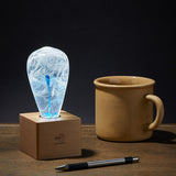 Blue Drop Resin LED Light