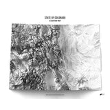 Colorado Elevation Map 18" x 24"