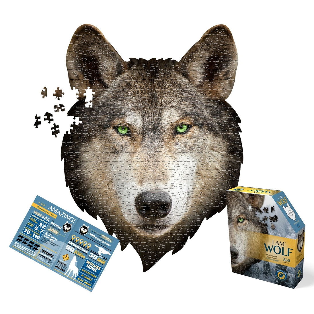 Wolf 550 Puzzle – Moose Mountain Trading Co.