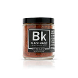 Black Magic Cajun blackening blend in retail packaging