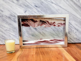 Silver Star Horizon Moving Sand Art
