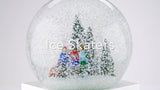 Ice Skater SnowGlobe