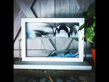 Diver Window Moving Sand Art