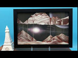 Outer Space Movie Moving Sand Art - Small