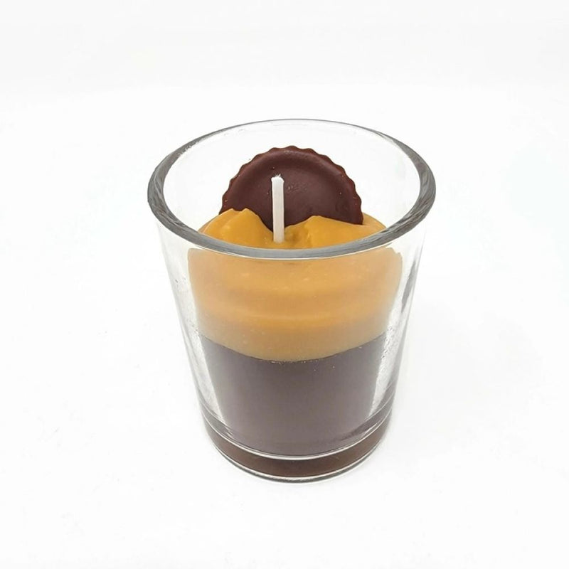 PB Cup Shot Glass Candle