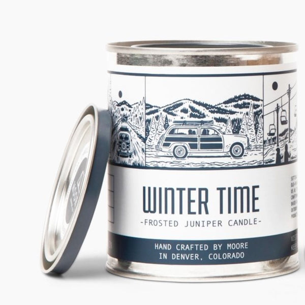 Winter Time Candle