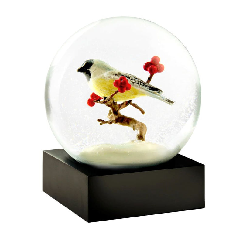 Chickadee Snow Globe