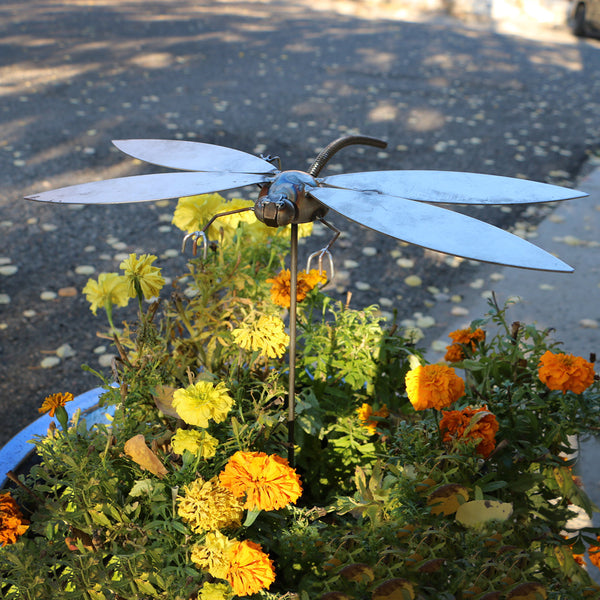 Dragonfly With Stake