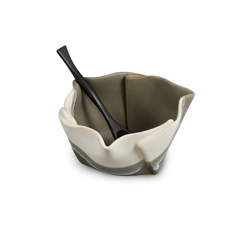 Multi Pot with Spoon Gray