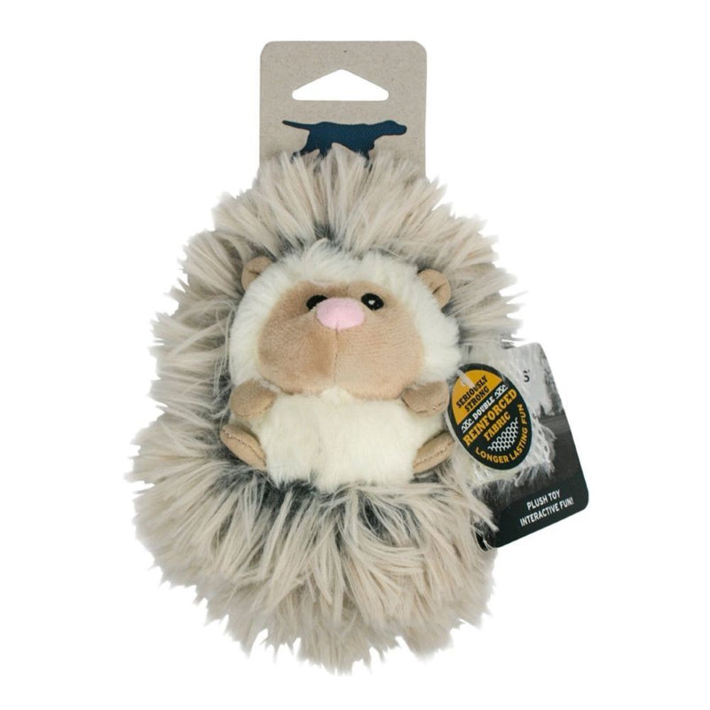 Plush Hedgehog Squeaker Toy 5"