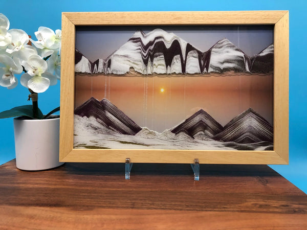 Sunset Movie Moving Sand Art - Medium