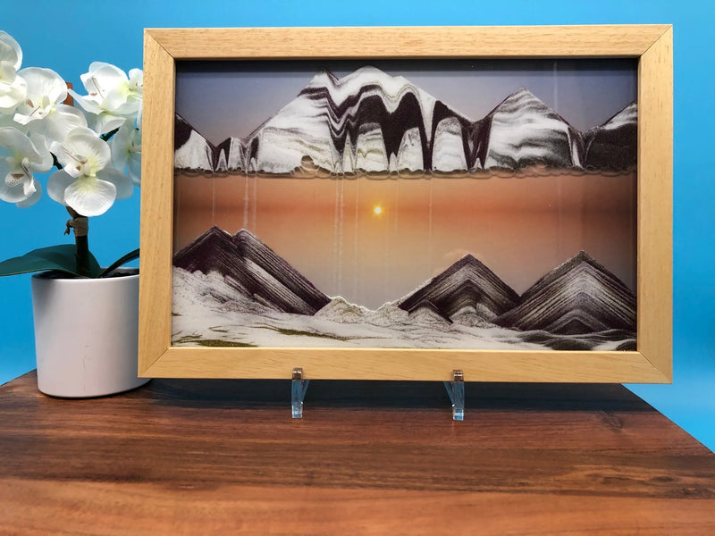 Sunset Movie Moving Sand Art - Medium