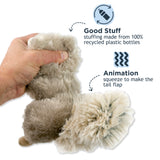 Plush Squirrel Twitchy Tail 9"
