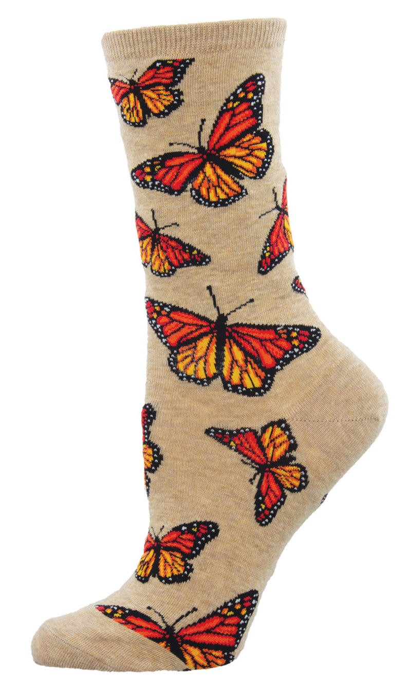 Hemp Social Butterfly Sock