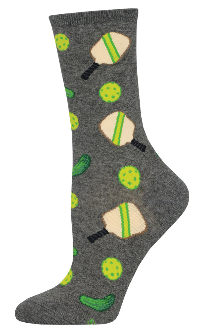 Gray Pickleball Sock