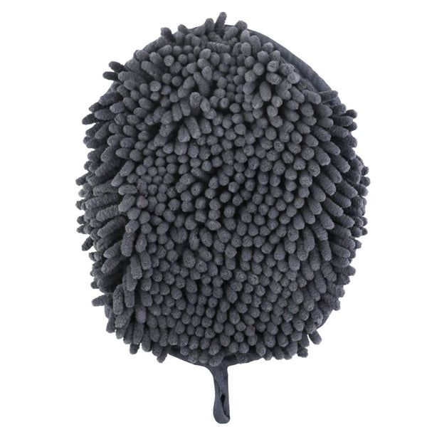 Charcoal Wet Paws Drying Mitt