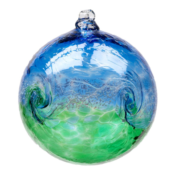 3" Van Glow Ball Blue/Green - Moose Mountain Trading Co.