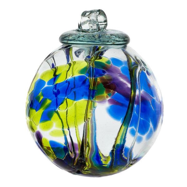 6" Multi Blue Spirit Ball - Moose Mountain Trading Co.