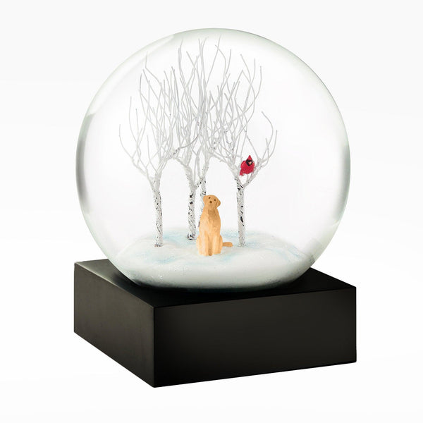 Lab In The Wood Snow Globe - Moose Mountain Trading Co.