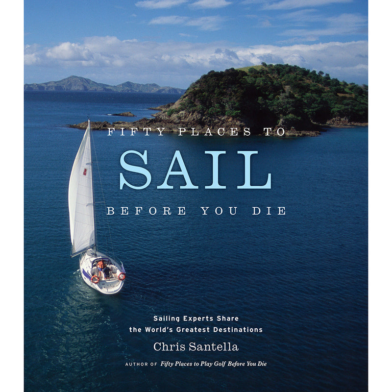 Front cover Fifty places to sail before you die