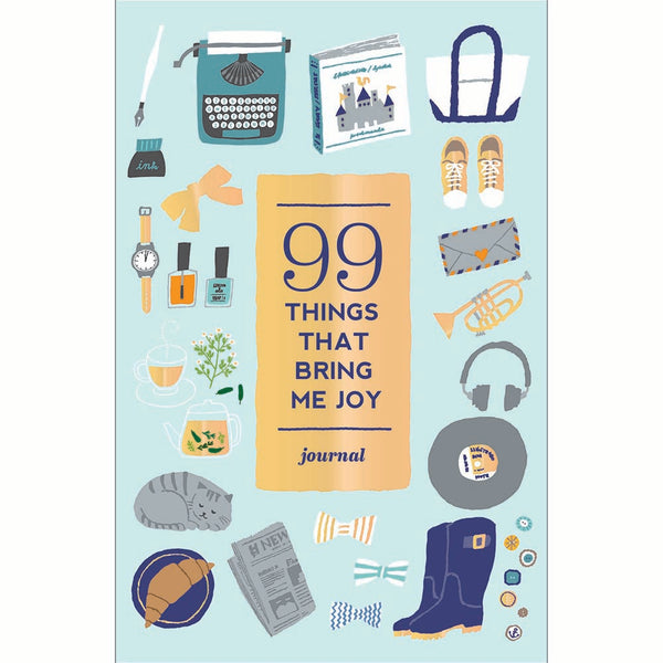 Front cover of the 99 Things that Bring me Joy Journal