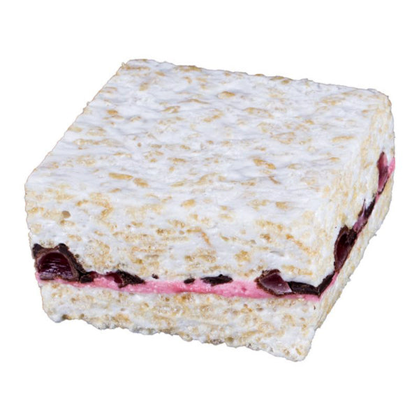 Raspberry Chocolate Crispycake
