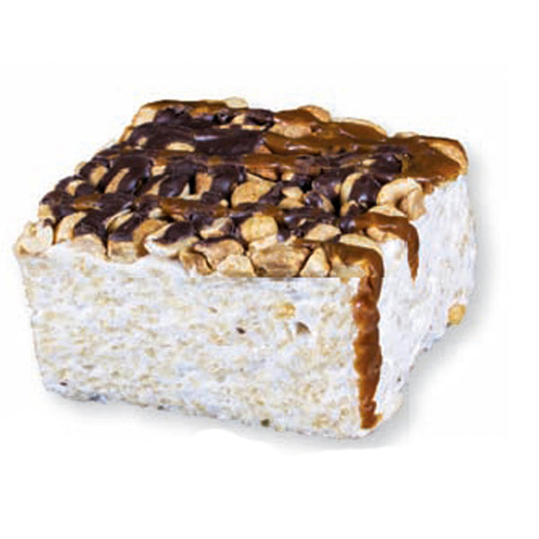 Chocolate, Caramel & Nuts Crispycake