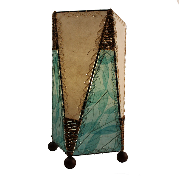 Trapezoid Sea Blue Lamp