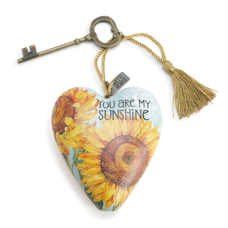 You Are my Sunshine Art Heart - Moose Mountain Trading Co.