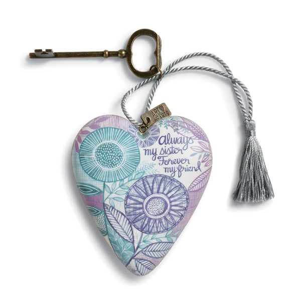 Always my Sister Art Heart - Moose Mountain Trading Co.