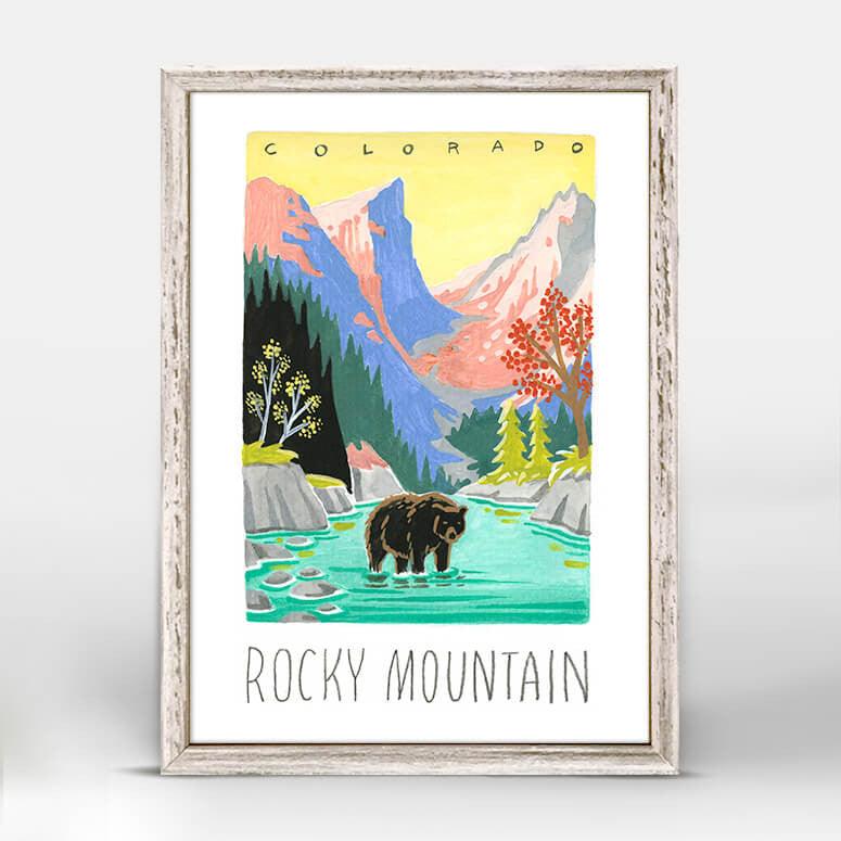 Rocky Mountain National Park Art - Moose Mountain Trading Co.