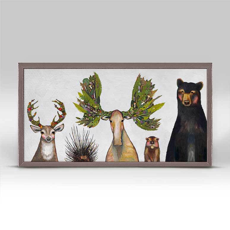 The Forest Five Art - Moose Mountain Trading Co.