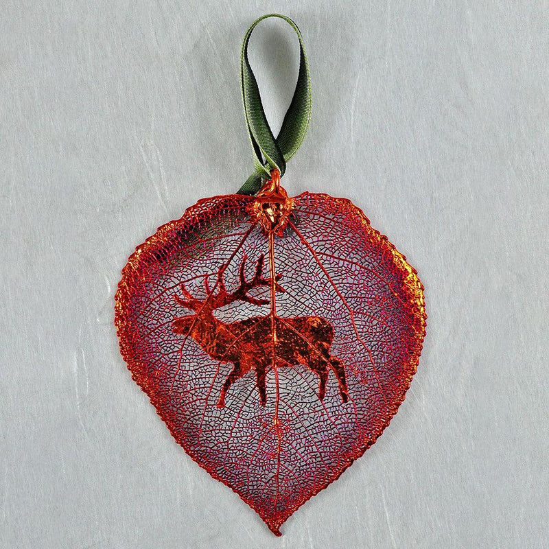Copper Elk Aspen Ornament