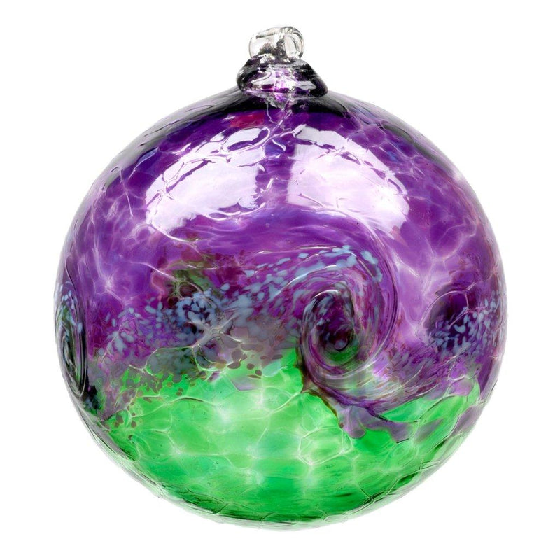 6" Van Glow Ball Purple/Green - Moose Mountain Trading Co.